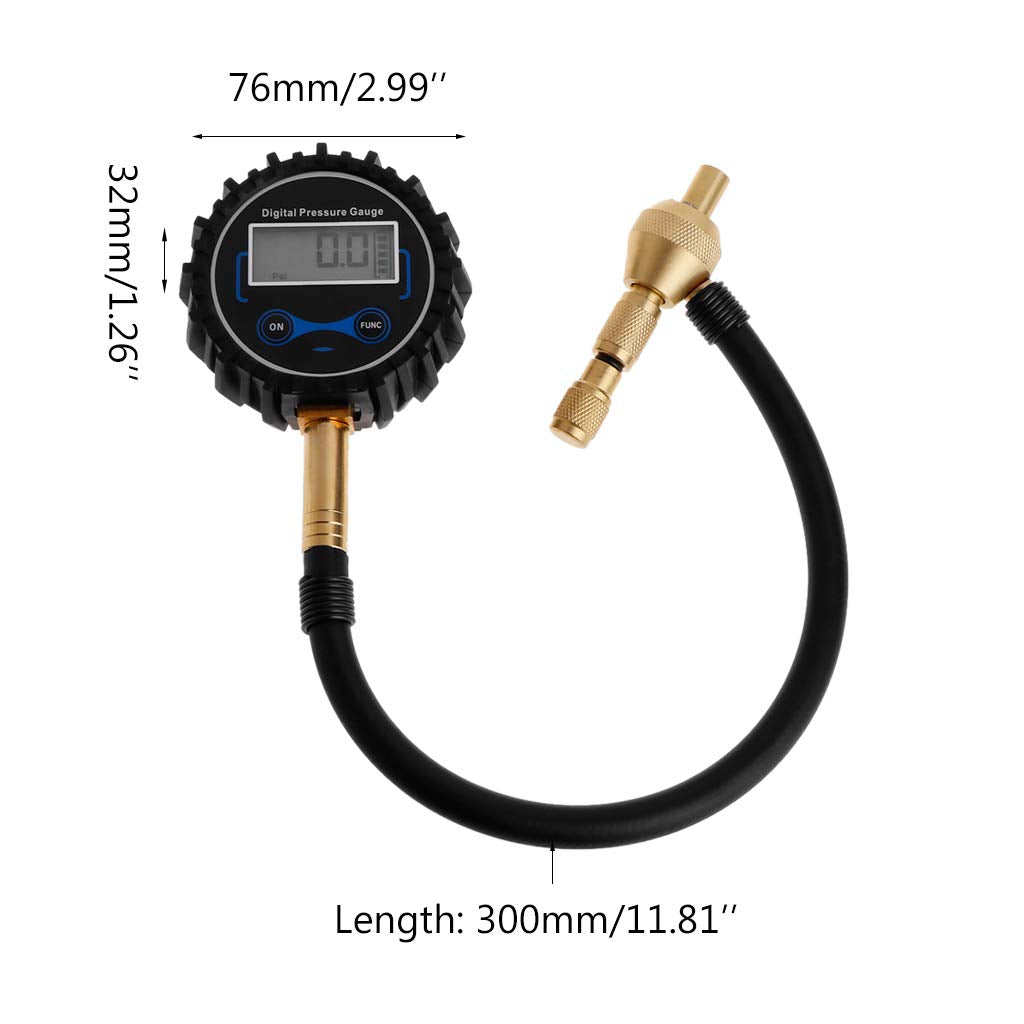 GUMEI Digital Rapid Neumático Desinflador de Aire Indicador de presión 4WD 4X4 Vehículo Todoterreno Coche