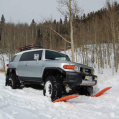 S SUMEX Planchas de Desatasco Rescate para Arena Barro Nieve 4x4 Todoterreno 2 Unidades Orange